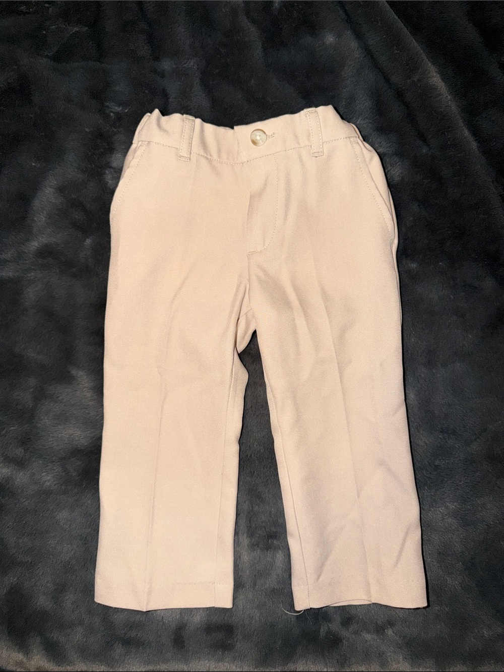 Special occasions by Gymboree Kids Cream Dress Pants - Classic Pull-On Trousers